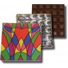 Bar 100g - ornament, milk chocolate