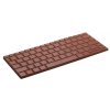 Notebook with chocolate keyboard 200g - black