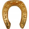 Horseshoe 100g, gold aluminium