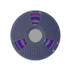 Filament Sunlu PLA 1,75 mm 1 kg, Duhová 2