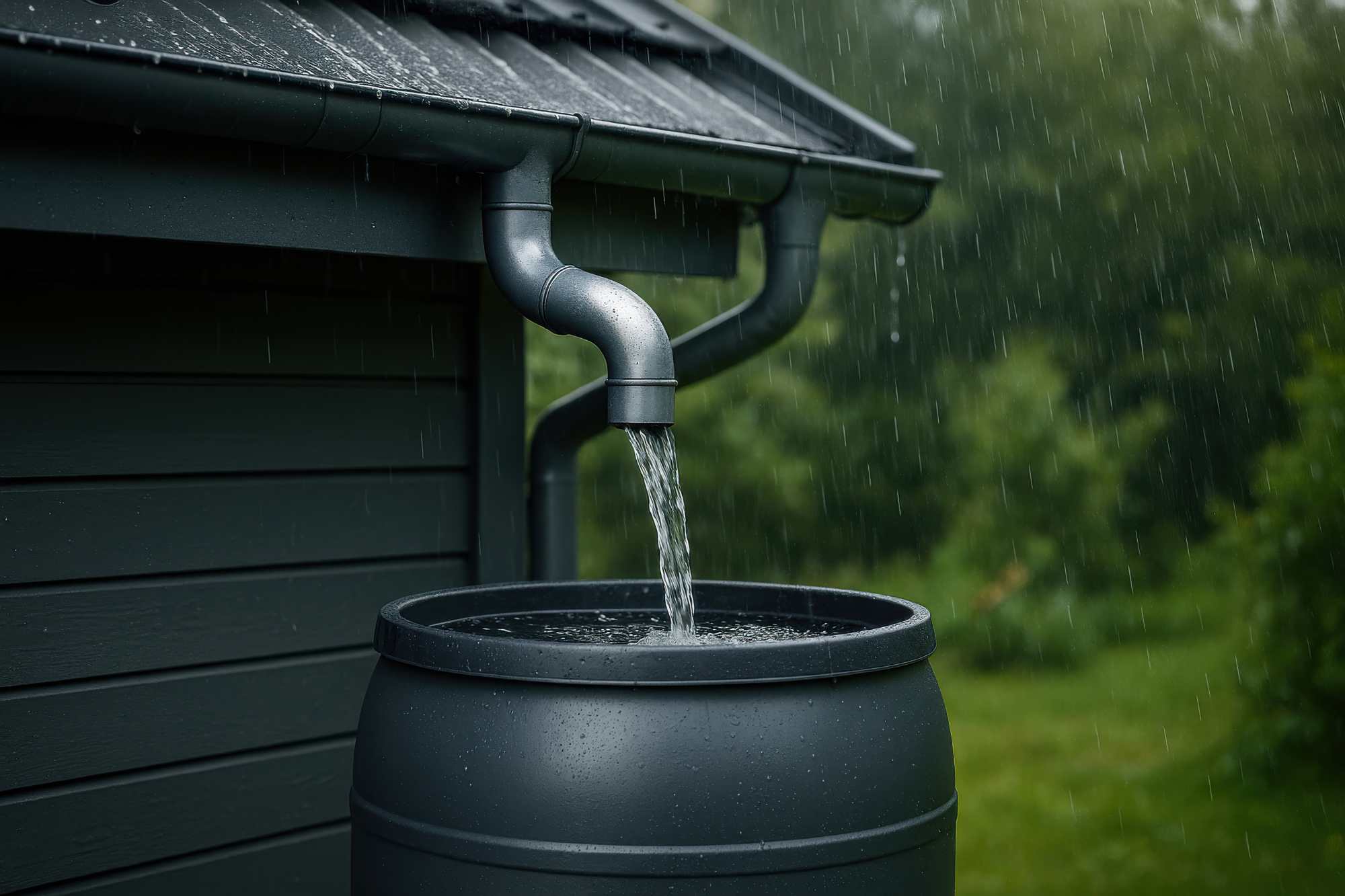 Zachytávanie dažďovej vody