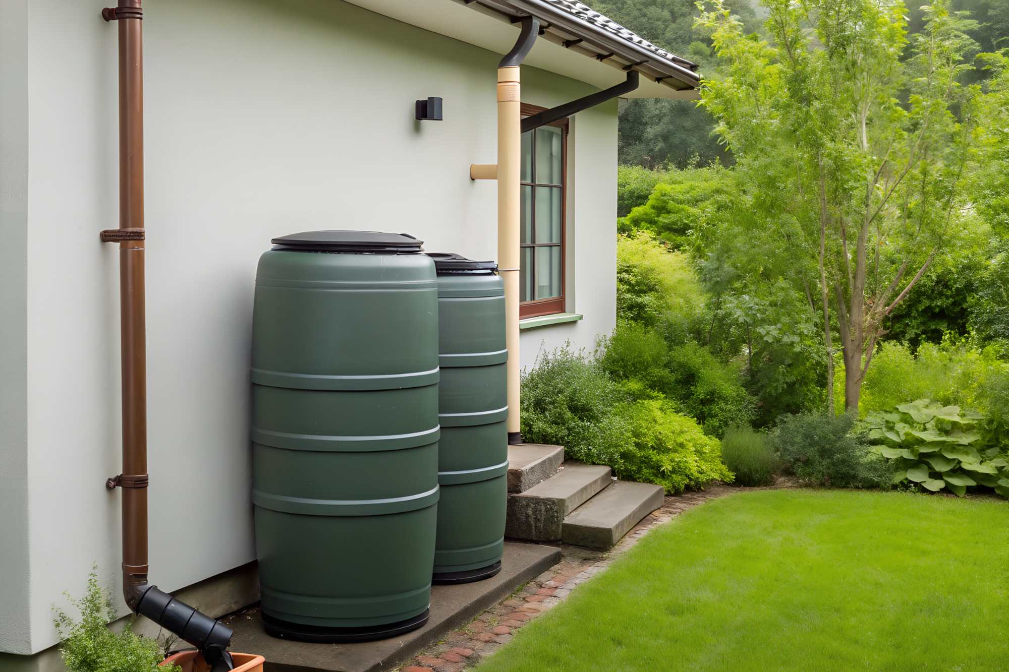 Uskladnenie zachytenej dažďovej vody