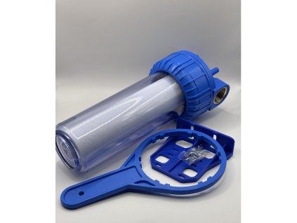 Potrubný filter priehľadný 10" komplet