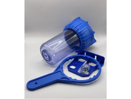 Potrubný filter priehľadný 7"