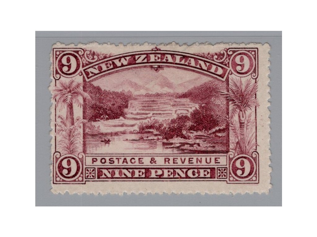 Nový Zéland 1898, Mi. 75, (x) 9d