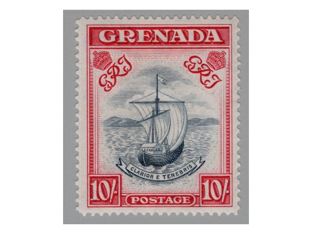 Grenada 1937, Mi. 134c, x 10sh (Hz 14)