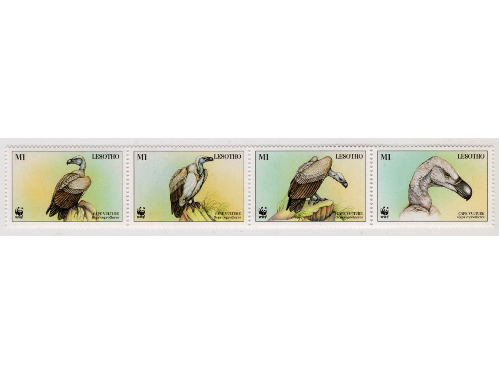 Lesotho 1998, Mi. 1276-9, xx Ptáci