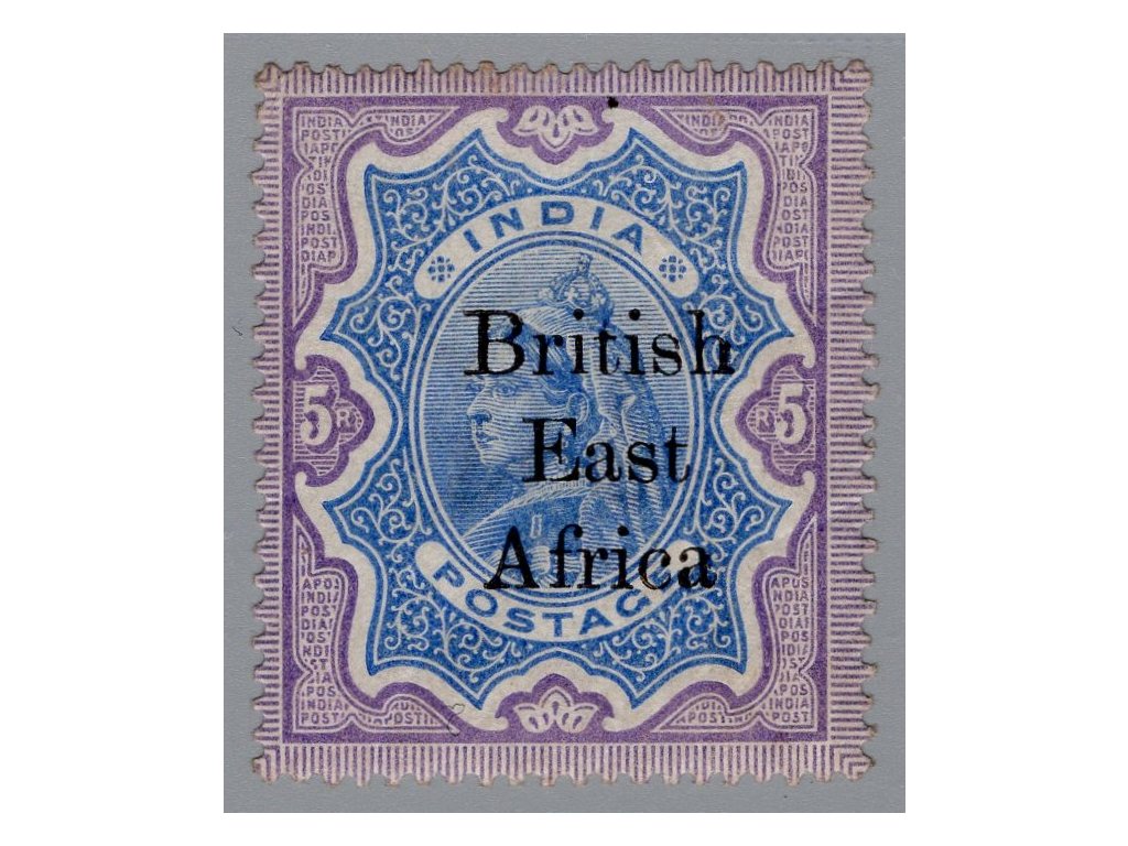 Britská východní Afrika 1895, Mi. 56, x 5R