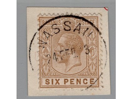 Bahamy 1912, Mi. 40, △ 6d