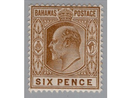 Bahamy 1902, Mi. 26, x 6d