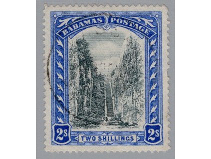 Bahamy 1901, Mi. 21, O 2sh