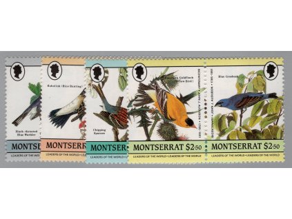 Montserrat 1985, Mi. 597-604, xx Ptáci