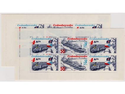 ČSR II 1989, Pof. SL 2888/9, xx Námořní plavba (2 kusy - TD 1+2)