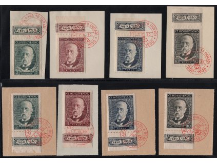 ČSR I 1930, Pof. 261-4 KH+D, △ TGM