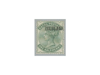 Zululand 1888, Mi. 1, x 1/2 d