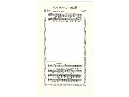 ČSR I 1934, (Pof. A284), (x) okraj aršíku 2 Kč KDM?, úzký, pro rekonstrukci