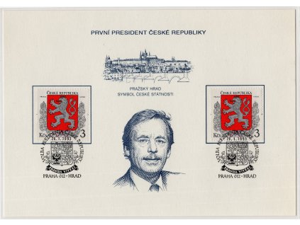 Česká republika 1993, Pof. PAL 1x, PAL "President"