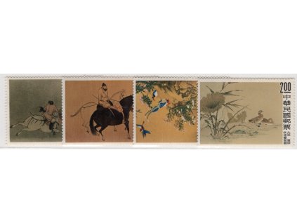 Čína - Taiwan 1960, Mi. 366-9, xx Umění