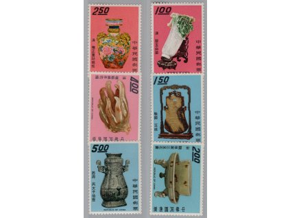 Čína - Taiwan 1968, Mi. 667-72, xx Umění