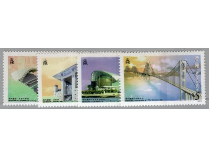 Čína - Hong Kong 1997, Mi. 815-8, xx Stavby