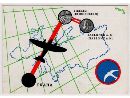ČSR I Letecké 1937, ⌧︎ O I. Let Praha-Liberec