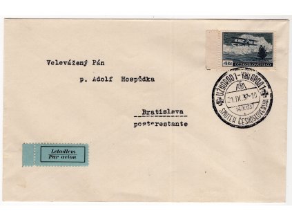 ČSR I Letecké 1937, ⌧︎ O Užhorod