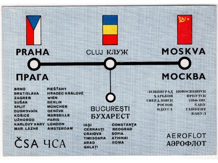 ČSR I Letecké 1936, ⌧︎ O I. Let Praha-Užhorod-Moscou