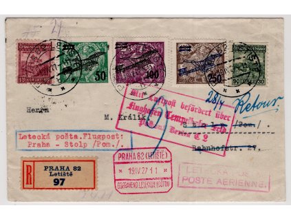 ČSR I Letecké 1927, ⌧︎