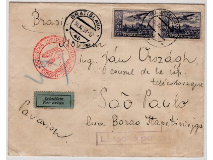 ČSR I Letecké 1937, ⌧︎