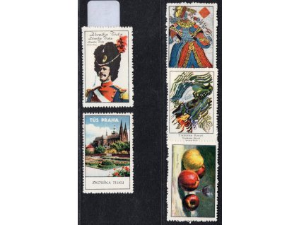 ČSR II 1968, xx zkouška tisku BTS "Husar", 5 ks