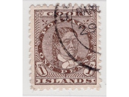 Cookovy ostrovy 1893, Mi. 5C, O 1 d