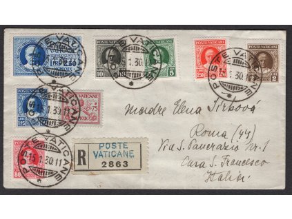 Vatikán 1930, ⌧︎