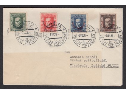 ČSR I 1926, ⌧︎ (sleva)