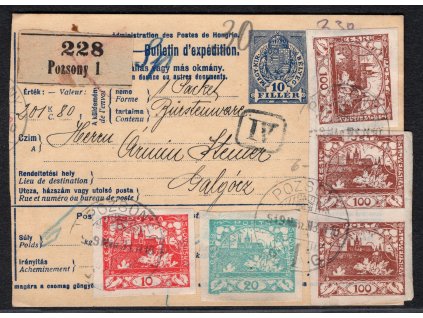 ČSR I Celiny 1919, CU