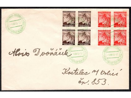 BuM 1940, ⌧︎ správně vyplacený ⌧︎ (1,20 K) s 3x PR 31