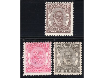 Tonga 1892, Mi. 14, (x) 1 sh, ostatní zdarma!