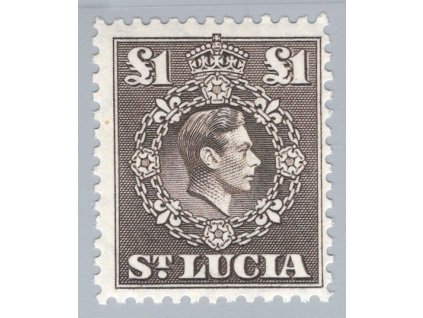 Sv. Lucie 1938, Mi. 115, xx 1 £