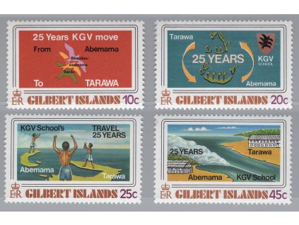 Gilbertovy ostrovy 1978, Mi. 310-3, xx 25. výročí