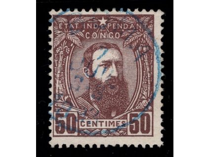 Svobodný stát Kongo 1887, Mi. 9, O 50 c
