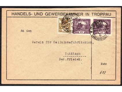 ČSR I 1921, ⌧︎