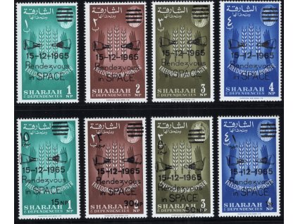 Emiráty - Sharjah 1966, Mi. 204-11, xx Kosmos