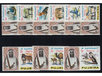 Emiráty - Fujeira 1965, Mi. 40-8, xx Zvířata