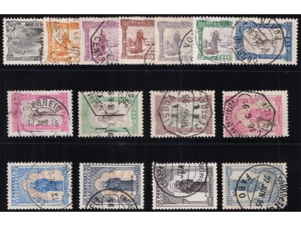 Portugalsko 1895, Mi. 109-22 (+ 1000 R zdarma!), O 2,5-500 R Antonín, sleva!