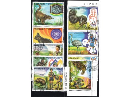 Paraguay 1982, Mi. 3493-02, O Skauting