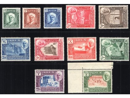 Aden - Shihr 1942, Mi. 1-11, xx/x, jen č. 10 x
