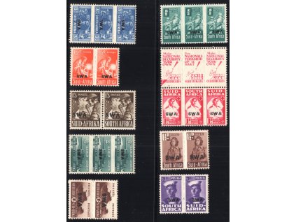 Jihozápadní Afrika 1942, Mi. 230/45 I., xx/x, (č. 242/3 x)