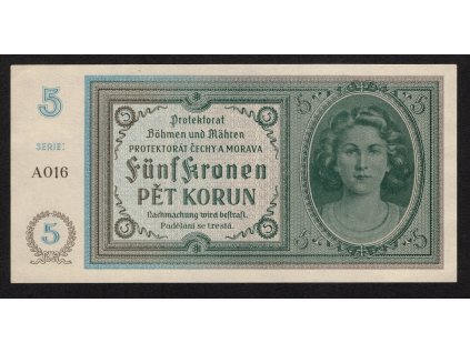 BuM 1940, 5 K, Pof. 31, nebyla v oběhu, série A