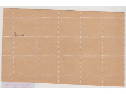 ČSR I 1920, (x) zkusmé zoubkování Hradčan z Unie, zk Gilbert, 15blok