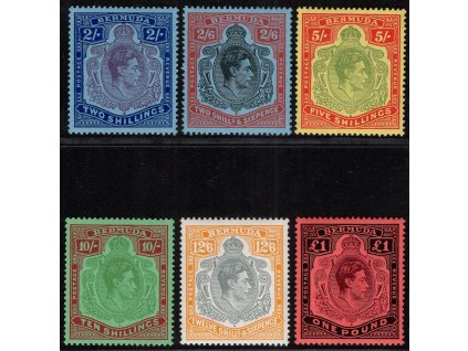 Bermudy 1938, Mi. 111-6, xx Jiří