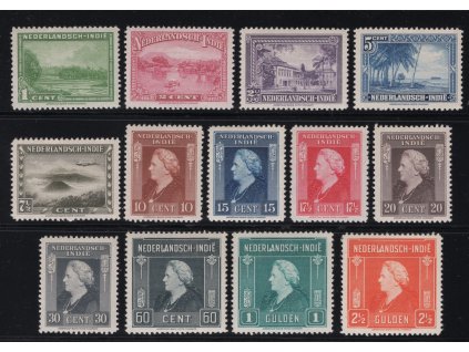 Nizozemská Indie 1945, Mi. 320-32, xx výplatní